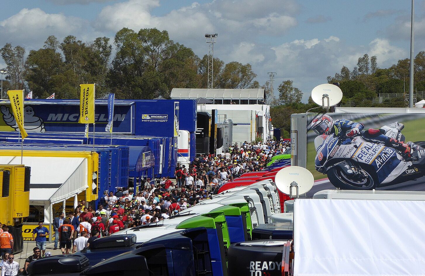 on Tour with the Schuler Team at the Motorsport Paddock