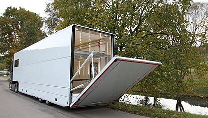 SCHULER RACETRAILER MOTORSPORT TRANSPORT LOGISTICS