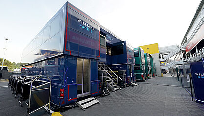 Schuler Trucks - Race Base - Williams F1