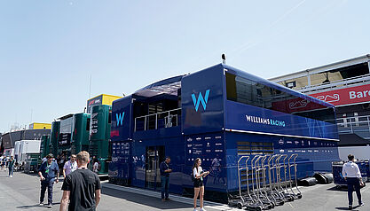 Schuler Trucks - Race Base - Williams F1