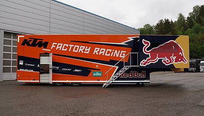 Schuler MotoGP KTM RedBull Motorhome