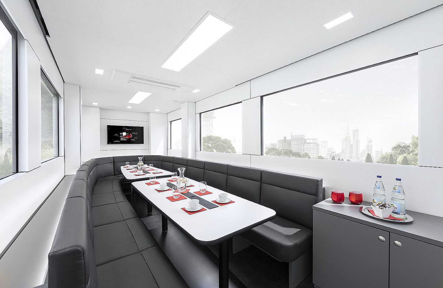 Motorsport Race Trailer Interior